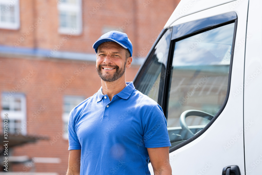 Smiling Delivery Men Or Handyman Smiling Delivery Men Or Handyman
