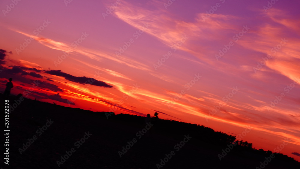 Obraz premium 夕焼け Sunset