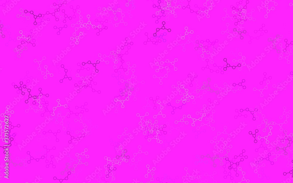 Light Pink vector pattern with artificial intelligence network. Light Pink vector pattern with artificial intelligence network.
