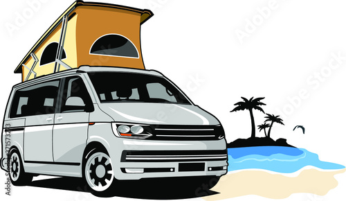 Camping in Beach