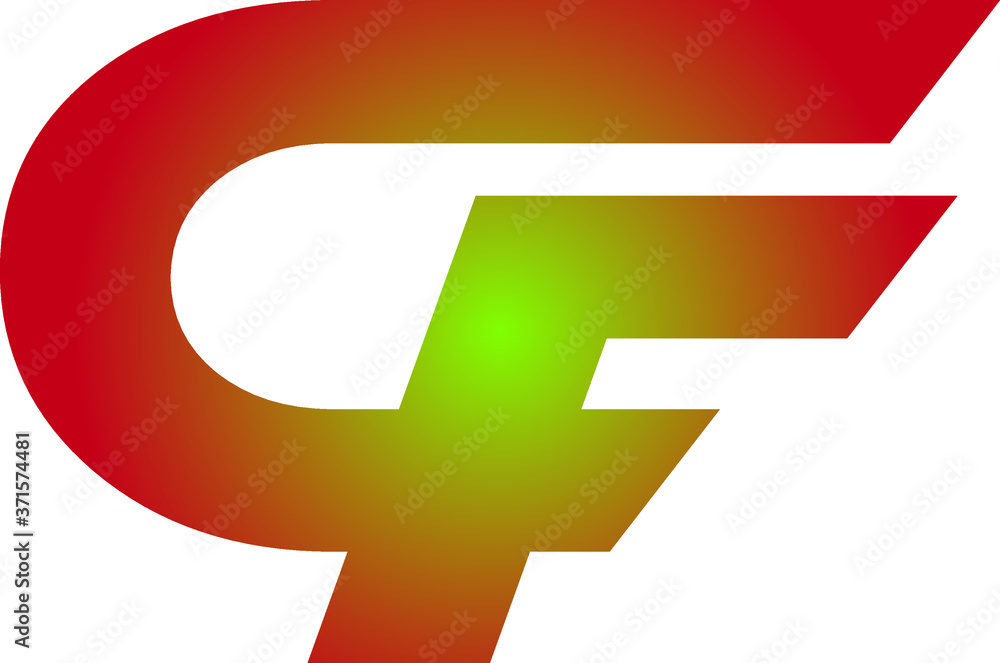 Obraz premium red and gold symbol LATTER CF 