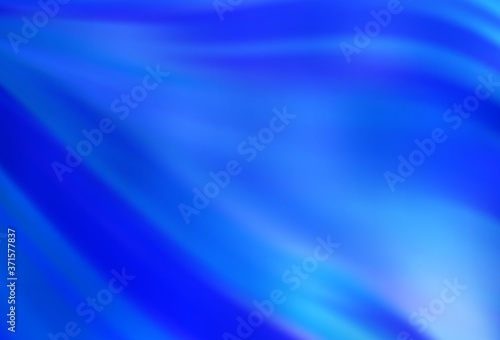 Light BLUE vector blurred bright pattern. Glitter abstract illustration with gradient design. The best blurred design for your business.