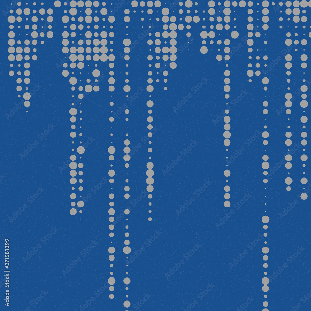 Abstract Color Halftone Dots generative art background illustration Abstract Color Halftone Dots generative art background illustration