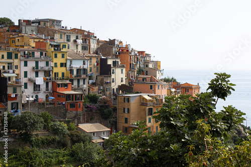 view of the old town Corniglia Cinque Terre