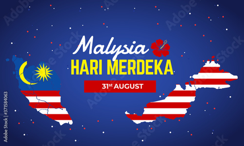 Malaysia hari merdeka concept design photo