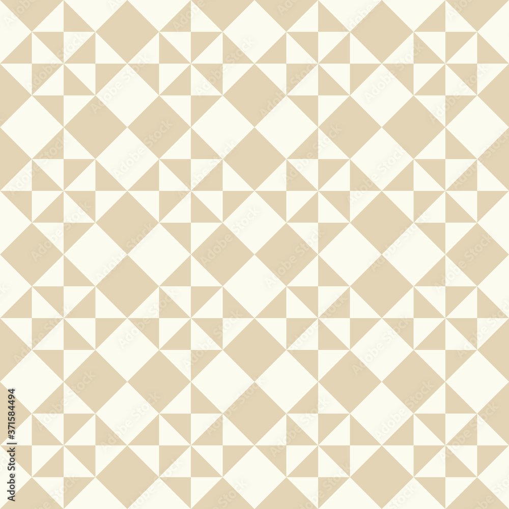 Abstract geometric pattern inspired by duvet quilting Abstract geometric pattern inspired by duvet quilting
