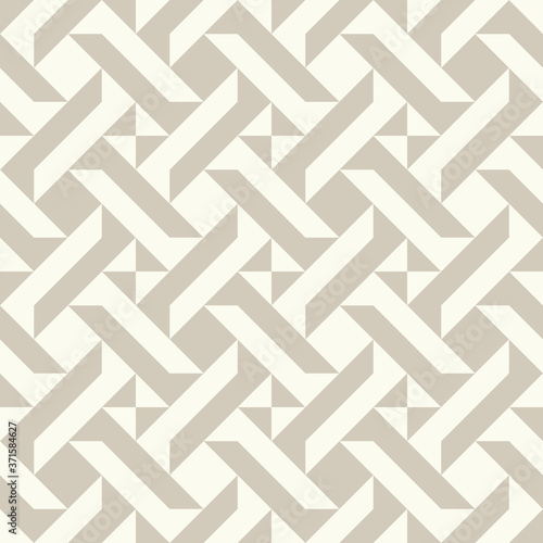 Abstract geometric pattern inspired by duvet quilting