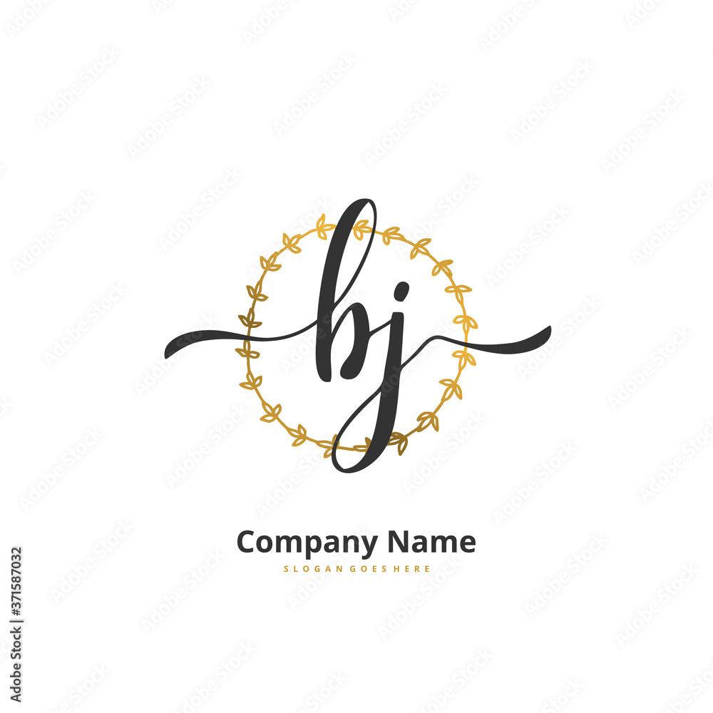 b j bj Initial handwriting and signature logo design with circle. Beautiful design handwritten logo for fashion, team, wedding, luxury logo. b j bj Initial handwriting and signature logo design with circle. Beautiful design handwritten logo for fashion, team, wedding, luxury logo.