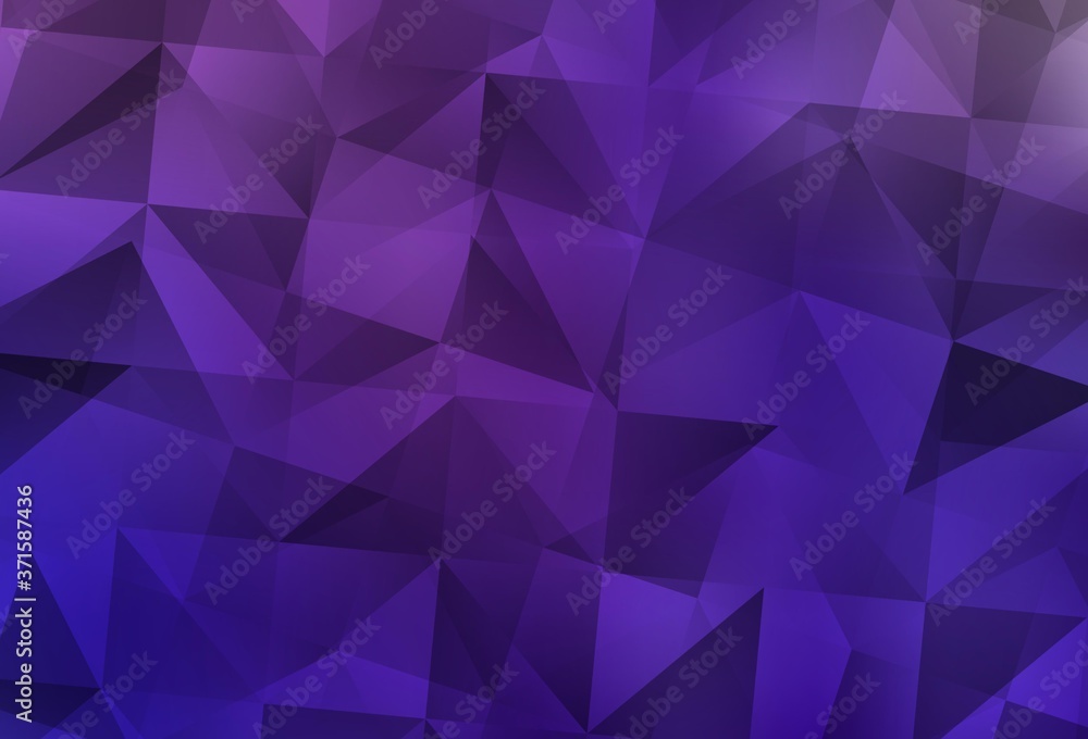 Light Purple, Pink vector low poly background. Light Purple, Pink vector low poly background.