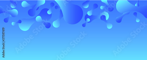 Micro probiotic microorganism, science background. Medicine and treatment.