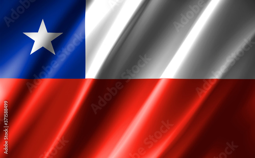 3D rendering of the waving flag Chile Free Download 3D rendering of the waving flag Chile - GFXLoad