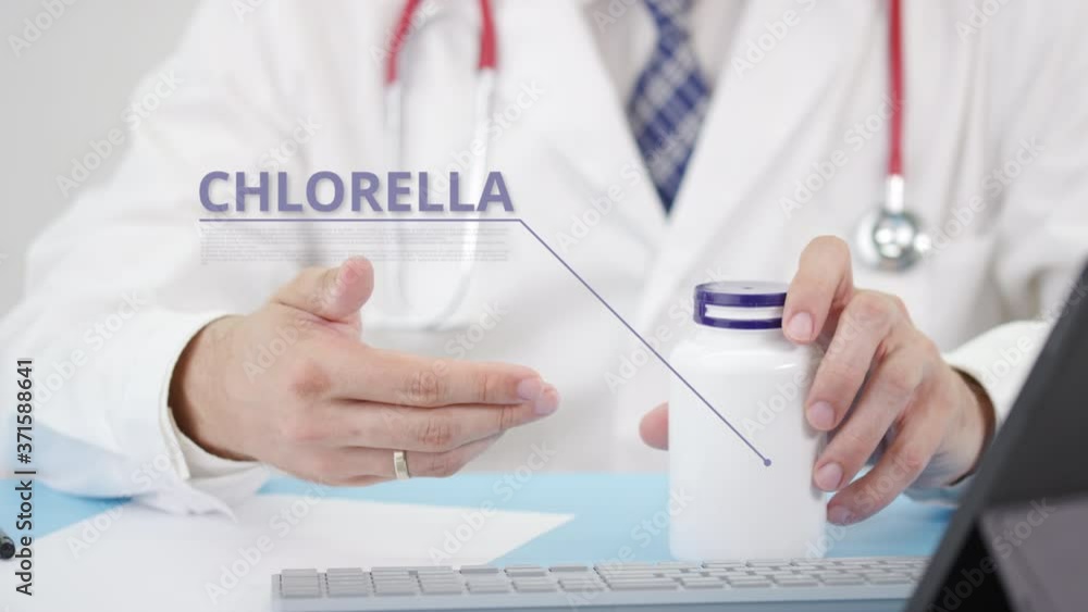 Doctor talks about a generic CHLORELLA in his workplace Doctor talks about a generic CHLORELLA in his workplace