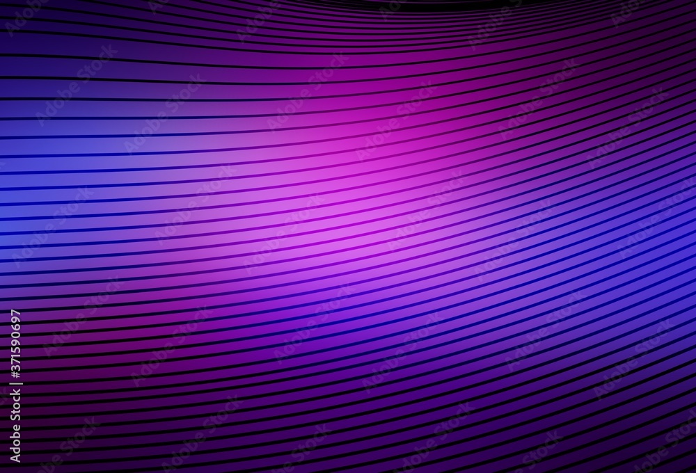 Light Purple, Pink vector pattern with curved lines. Light Purple, Pink vector pattern with curved lines.