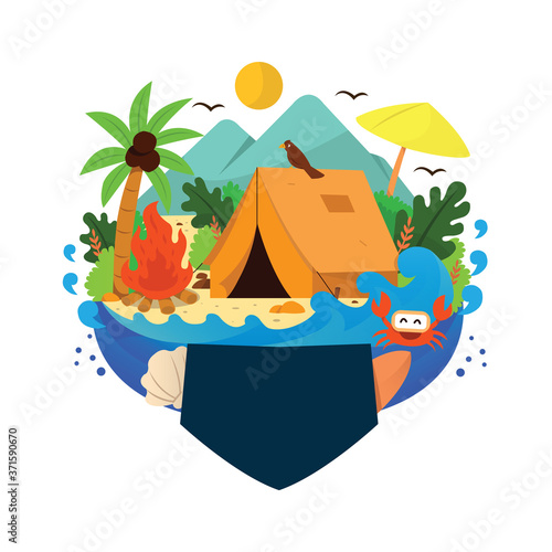 Camping Vector Design