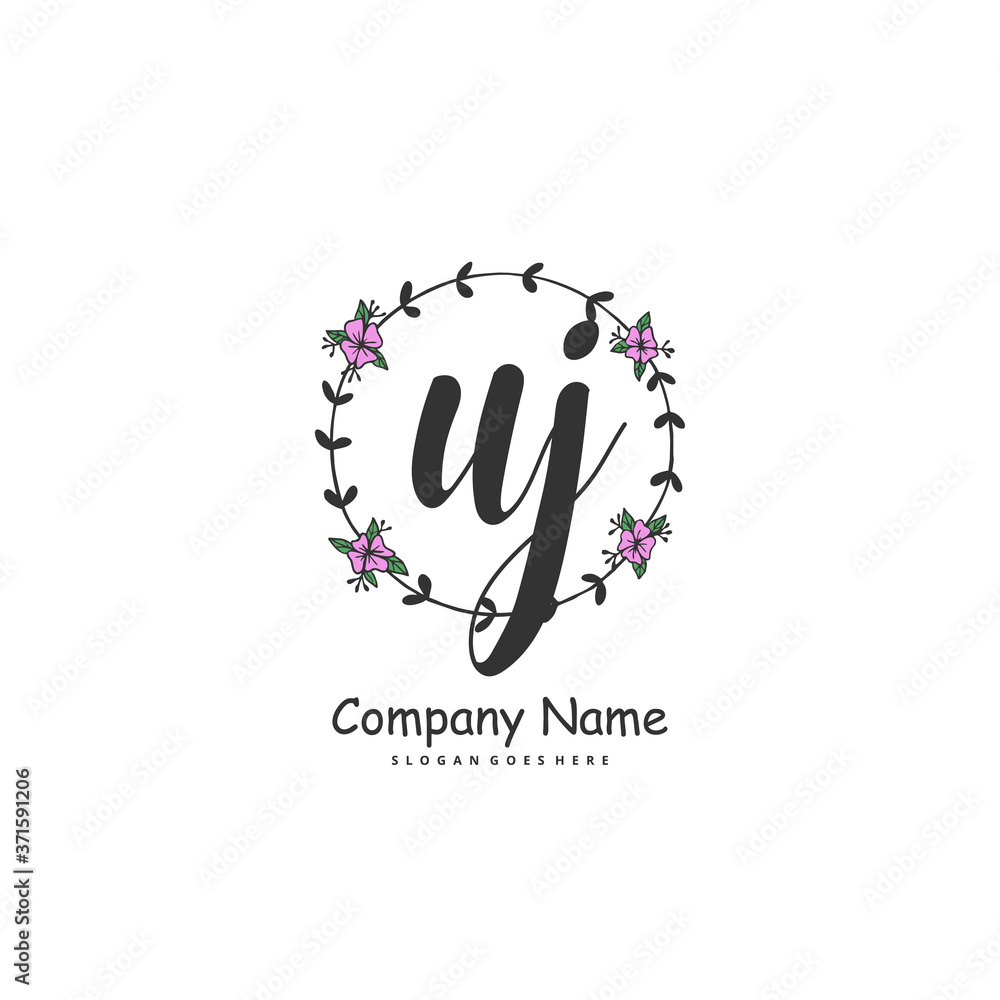 U J UJ Initial handwriting and signature logo design with circle. Beautiful design handwritten logo for fashion, team, wedding, luxury logo. U J UJ Initial handwriting and signature logo design with circle. Beautiful design handwritten logo for fashion, team, wedding, luxury logo.