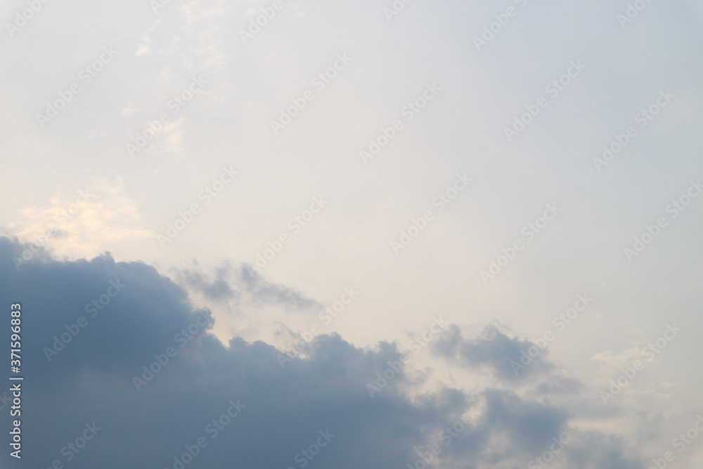 Fototapeta premium Dramatic sunset and sunrise sky for background