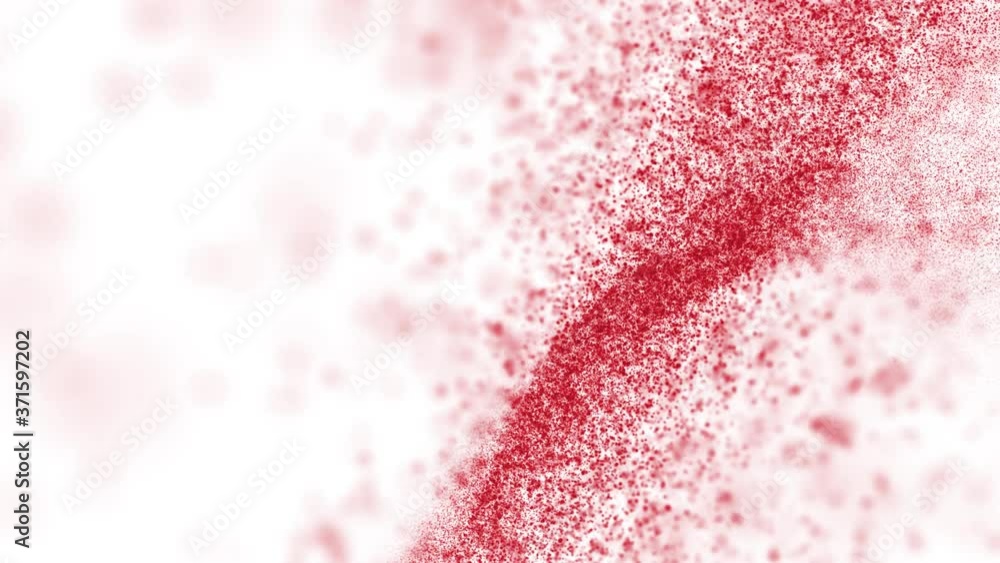 Abstract blurry red dots motion graphic background. Abstract blurry red dots motion graphic background.