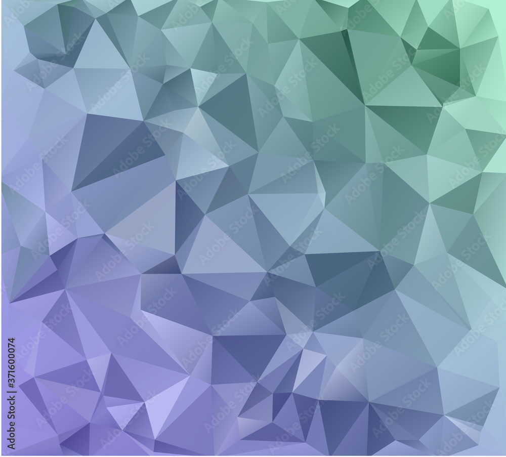 Dark & Light Abstract Low Poly Geometric Gradient Polygonal Background Vector Illustration