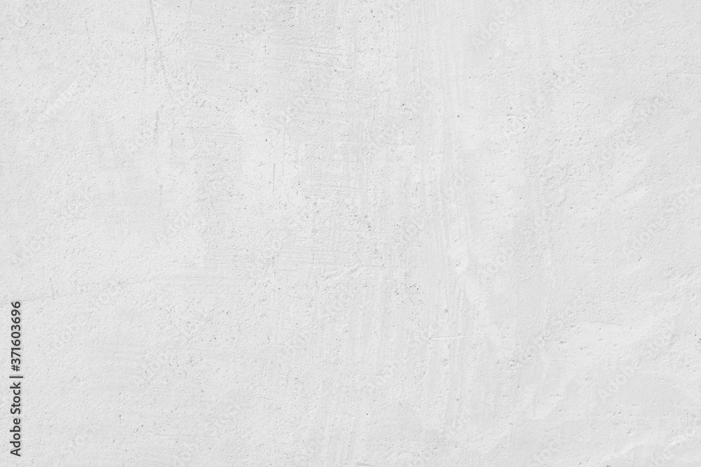 Naklejka premium White wall of the building. Rough plaster surface. Abstract background.
