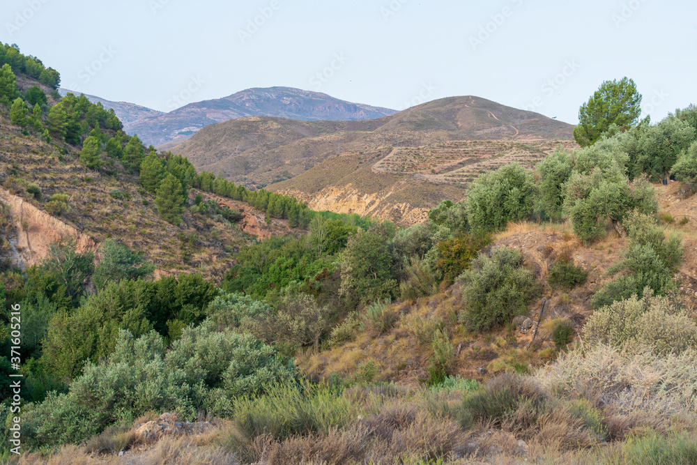 mountainous area in southern Spain