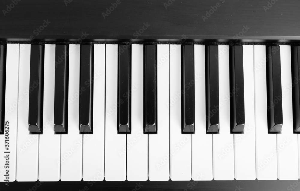 Modern Black and White Digital piano Modern Black and White Digital piano