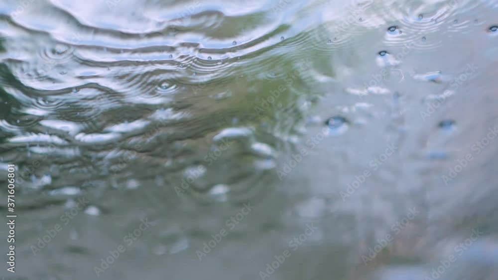 Waters flow down the glass window. Abstract waves. Stormy rain weather. Aqua tranquil color. Waters flow down the glass window. Abstract waves. Stormy rain weather. Aqua tranquil color.