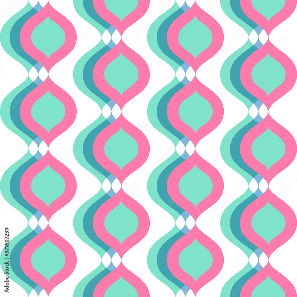 Seamless vector pattern with abstract diamonds shapes. Seamless vector pattern with abstract diamonds shapes.