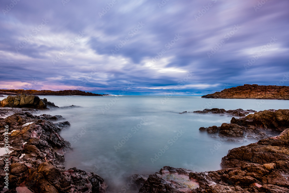 Sunset scape in Bushrangers Bay