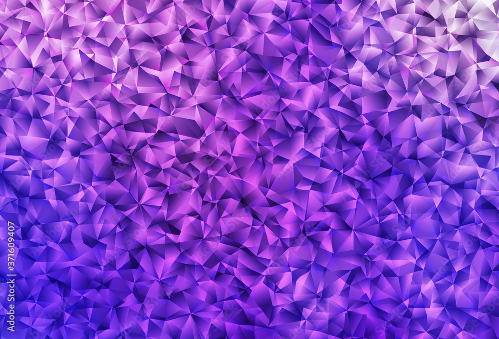 Light Purple, Pink vector abstract polygonal background.