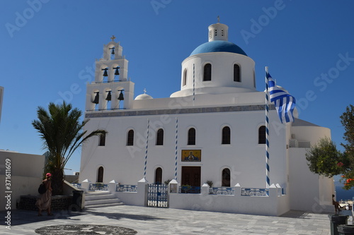 Kirche Panagia Platsani auf Santorini