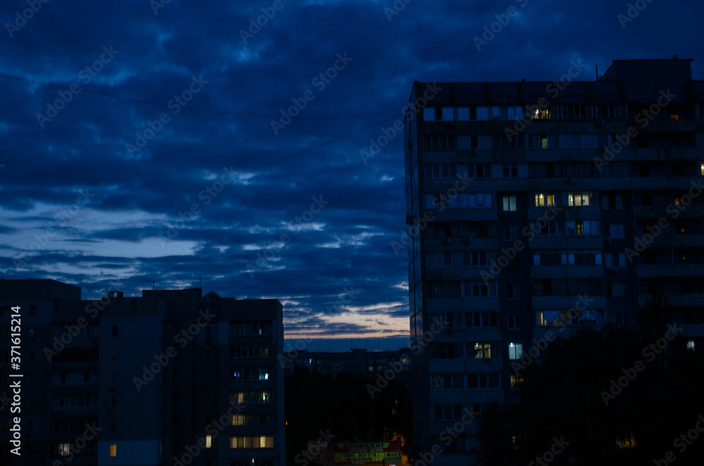 time lapse clouds over the city time lapse clouds over the city