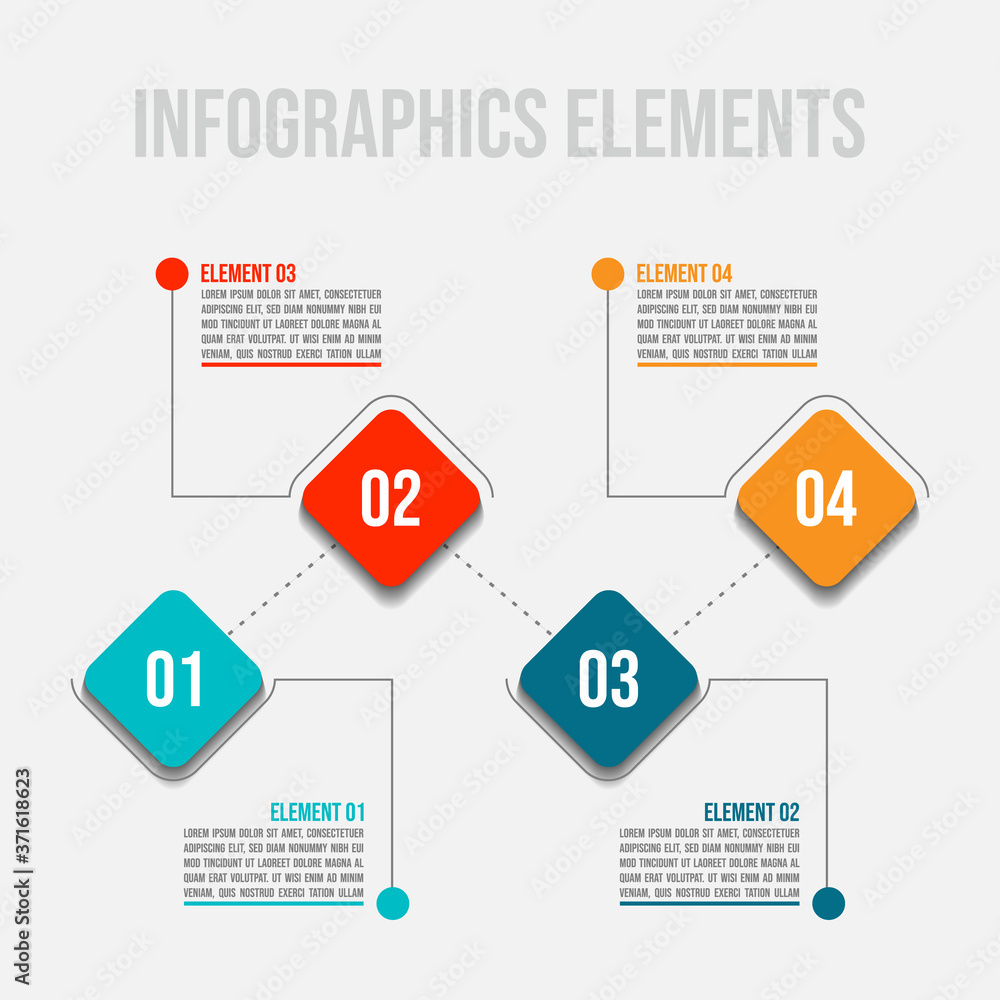 4 steps timeline infographic template 4 steps timeline infographic template