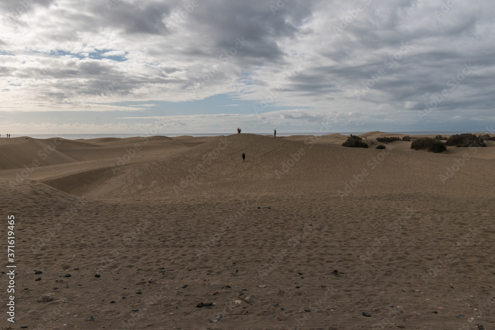 Sanddüne von Maspalomas Gran Canaria Sanddüne von Maspalomas Gran Canaria