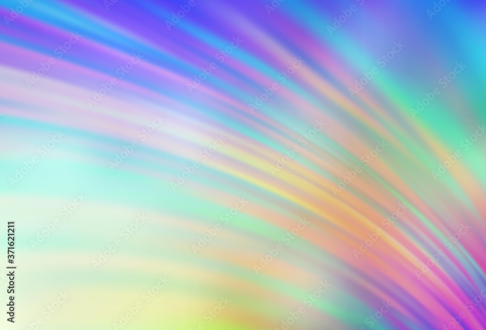 Obraz premium Light Multicolor vector blurred shine abstract template.