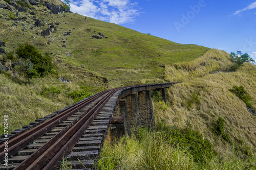 railway in the mountains