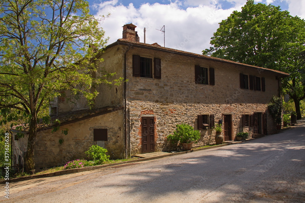 Residential house in Province of Siena, Tuscany, Italy, Europe 
