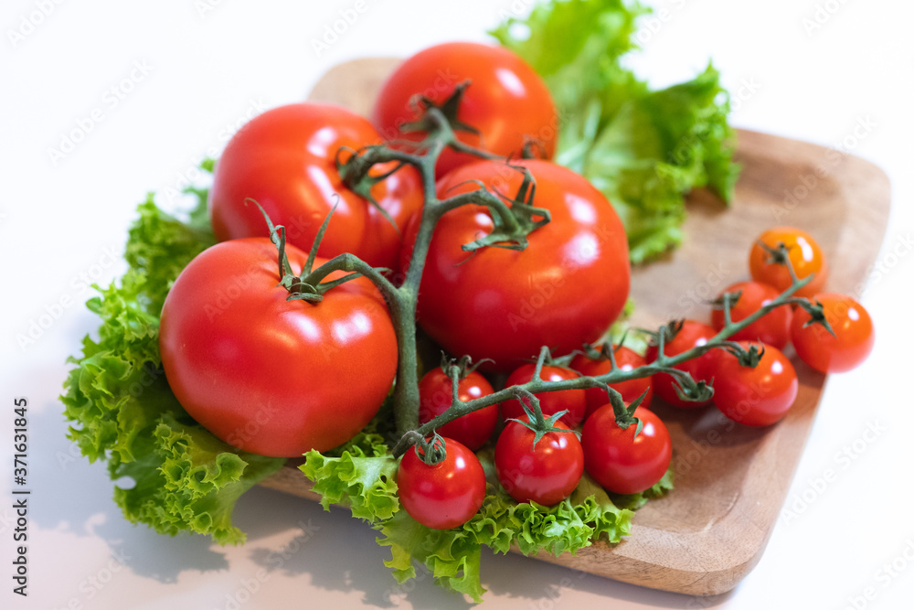 Juicy and fresh tomatoes ready for eating. Juicy and fresh tomatoes ready for eating.