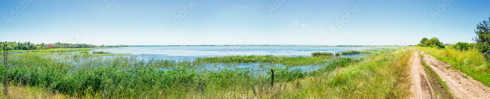 Reservoir, in the Krasnodar Territory