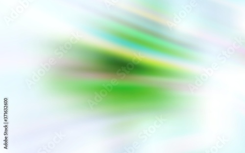 Light Green vector glossy abstract layout. Glitter abstract illustration with gradient design. Background for a cell phone.