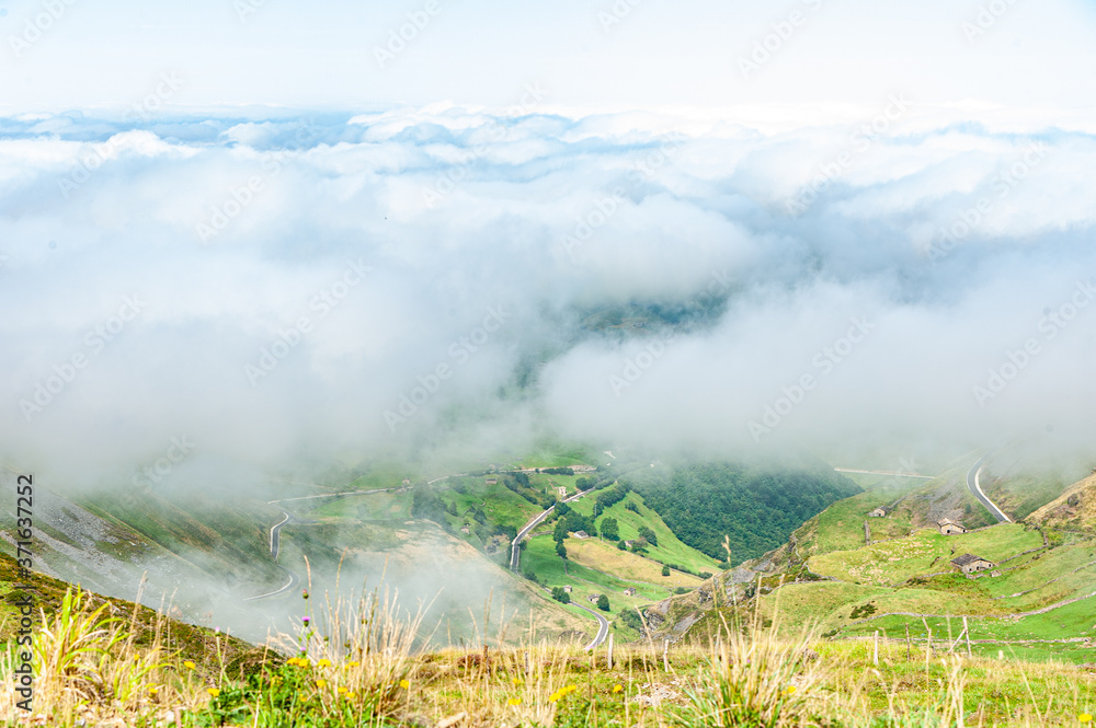 Over clouds