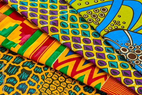 Ghana kente cloth photo