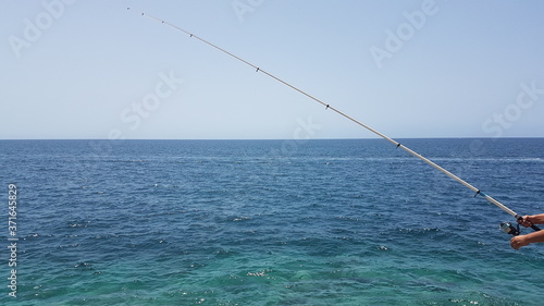 fishing on the sea © Natalia