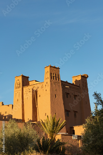 Ait Ben Haddou ksar Morocco, ancient fortress that is a Unesco Heritage site photo