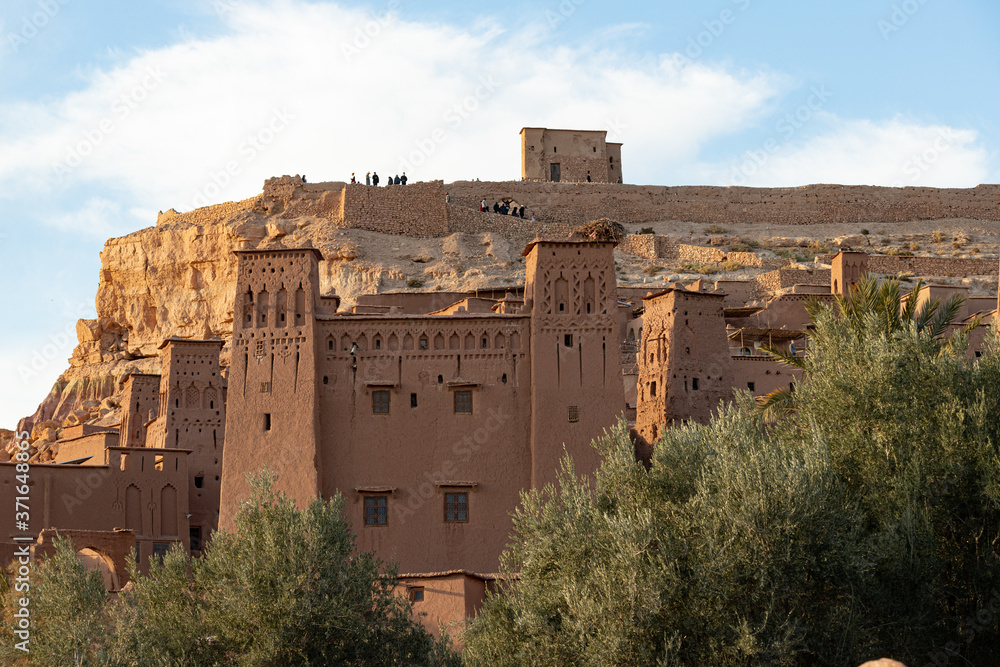 Ait Ben Haddou ksar Morocco, ancient fortress that is a Unesco Heritage site