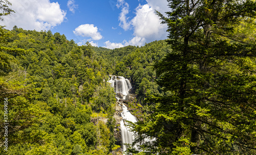 Waterfalls, mountains, scenic, nature, hiking, summer, relaxing, calming,  beauty, serene,  north carolina, nantahala national forest