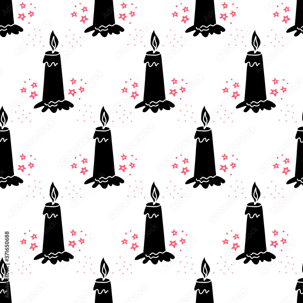 Halloween Wax Candle Pattern-03 Halloween Wax Candle Pattern-03