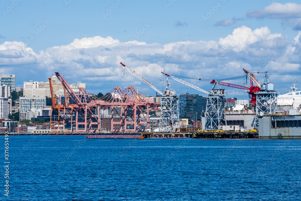 Port Docks Cranes 5