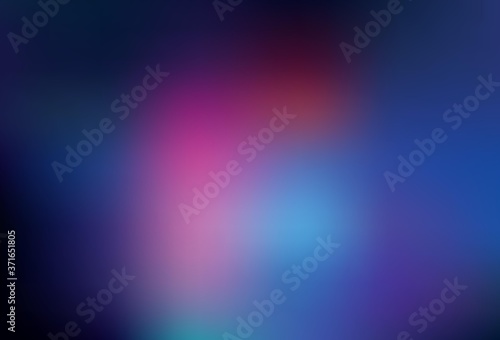 Dark Pink, Blue vector abstract blurred background.