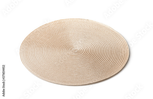 Photos Round braided placemat