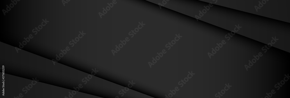 Black abstract modern background, vector illustration Black abstract modern background, vector illustration